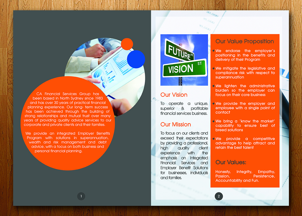 Brochure Design by MOATAZ AZAB for this project | Design #5662188