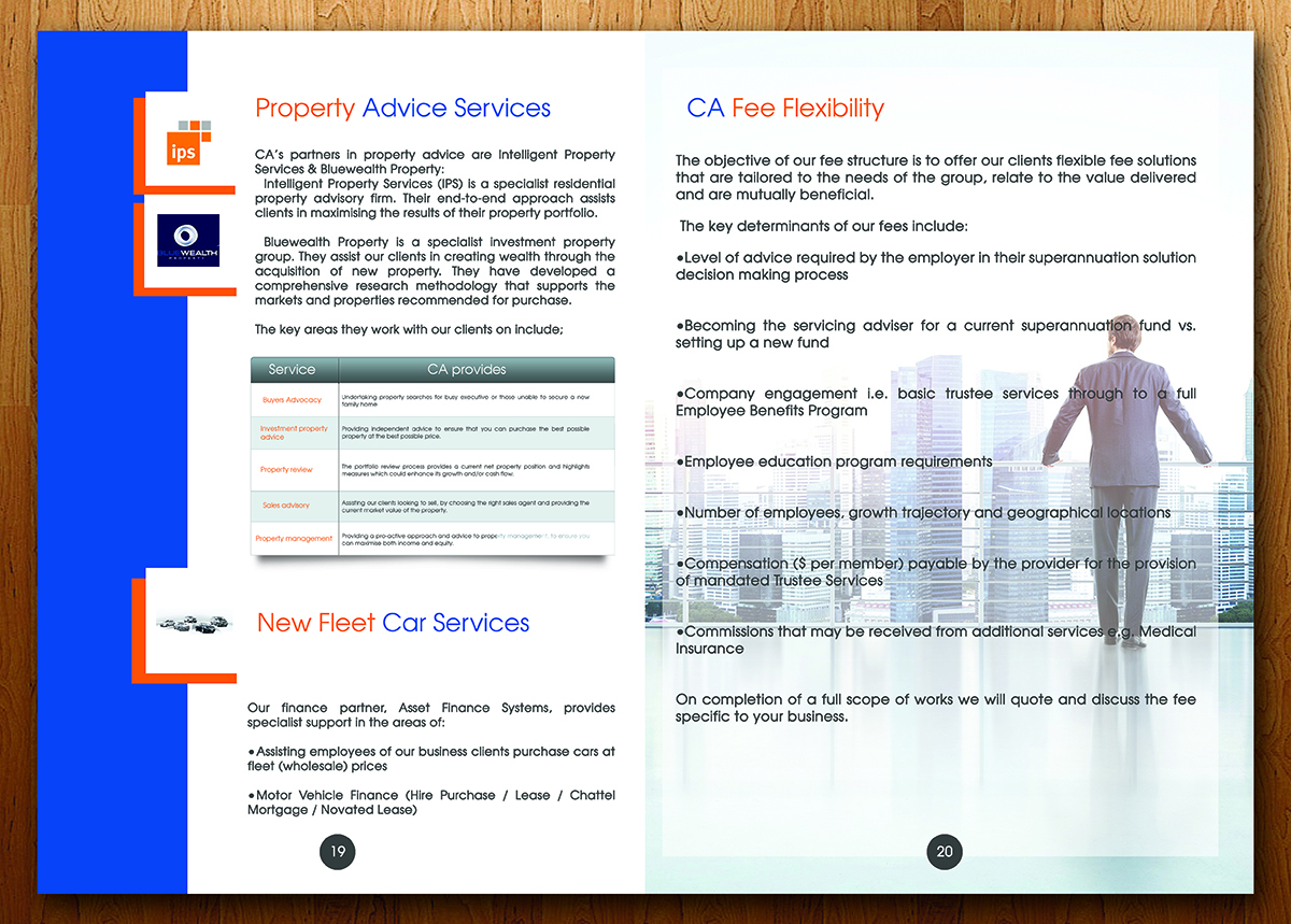 Brochure Design by MOATAZ AZAB for this project | Design #5662301