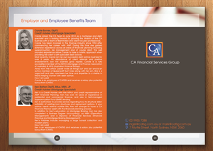 Brochure Design by MOATAZ AZAB for this project | Design: #5662410