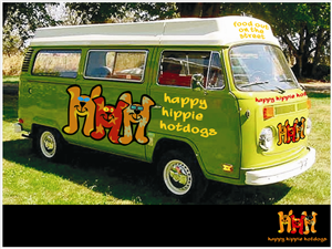 Design de Logo par Anton@Lehnz pour Happy Hippie Hotdogs / Happy Jacks Food Co.  | Design : #291009