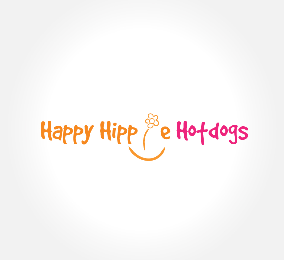Logo Design by Hiccups Design for Happy Hippie Hotdogs / Happy Jacks Food Co.  | Design #294344