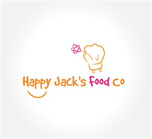 Design de Logo par Hiccups Design pour Happy Hippie Hotdogs / Happy Jacks Food Co.  | Design : #294346