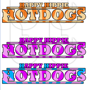 Design de Logo par Gavin Shiminski Designs pour Happy Hippie Hotdogs / Happy Jacks Food Co.  | Design : #290817