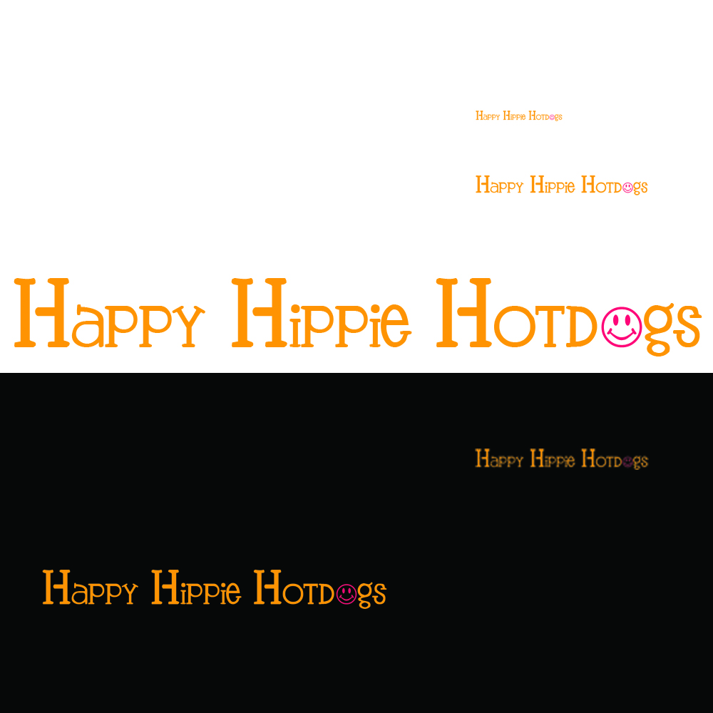Logo Design by aDesigner for Happy Hippie Hotdogs / Happy Jacks Food Co.  | Design #290104