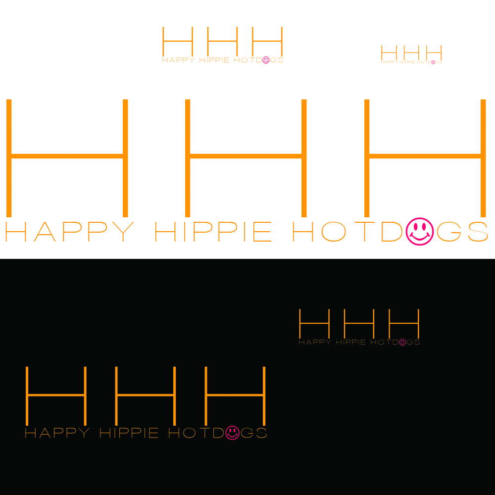Diseño de Logo por aDesigner para Happy Hippie Hotdogs / Happy Jacks Food Co.  | Diseño #290251