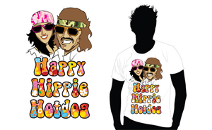 Design de Logo par BunnyEgg Design Factory pour Happy Hippie Hotdogs / Happy Jacks Food Co.  | Design : #294639