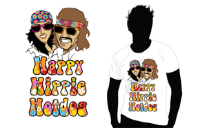 Design de Logo par BunnyEgg Design Factory pour Happy Hippie Hotdogs / Happy Jacks Food Co.  | Design : #304554