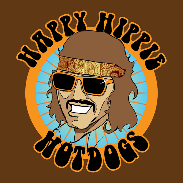 Diseño de Logo por BunnyEgg Design Factory para Happy Hippie Hotdogs / Happy Jacks Food Co.  | Diseño #316827