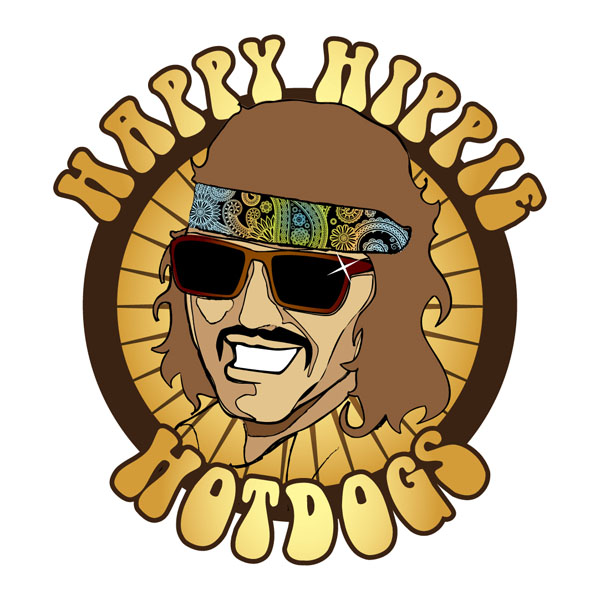 Logo-Design von BunnyEgg Design Factory für Happy Hippie Hotdogs / Happy Jacks Food Co.  | Design #316839
