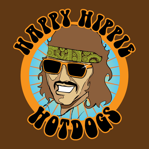 Logo Design by BunnyEgg Design Factory for Happy Hippie Hotdogs / Happy Jacks Food Co.  | Design #328515