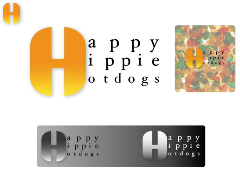Diseño de Logo por NovaHissy para Happy Hippie Hotdogs / Happy Jacks Food Co.  | Diseño #291273