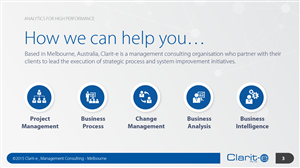 PowerPoint-Design von Ayzeek für Clarit-e Pty Ltd | Design: #5658070