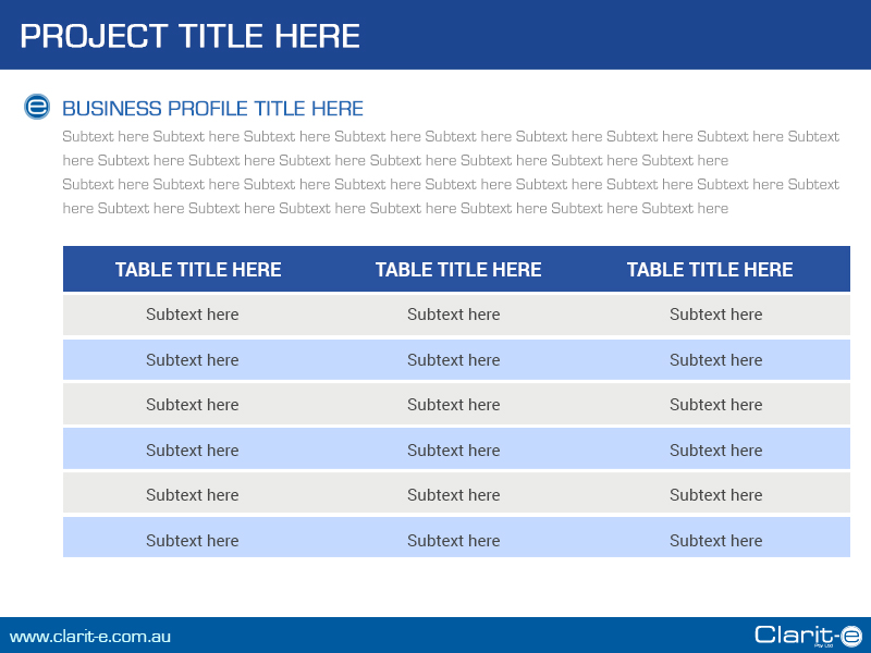 PowerPoint-Design von Best Design Hub für Clarit-e Pty Ltd | Design #5599571