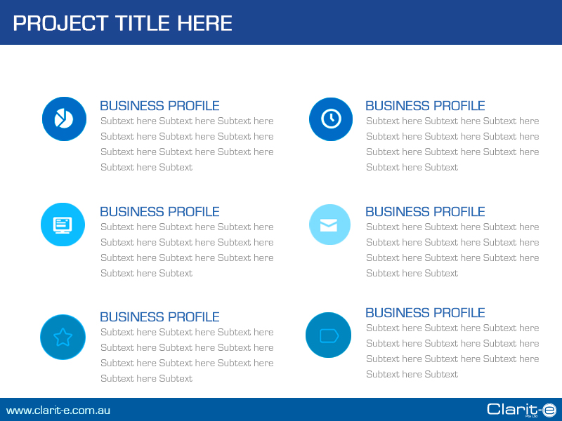 PowerPoint-Design von Best Design Hub für Clarit-e Pty Ltd | Design #5599722