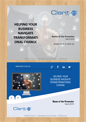 PowerPoint-Design von rkailas für Clarit-e Pty Ltd | Design: #5631511