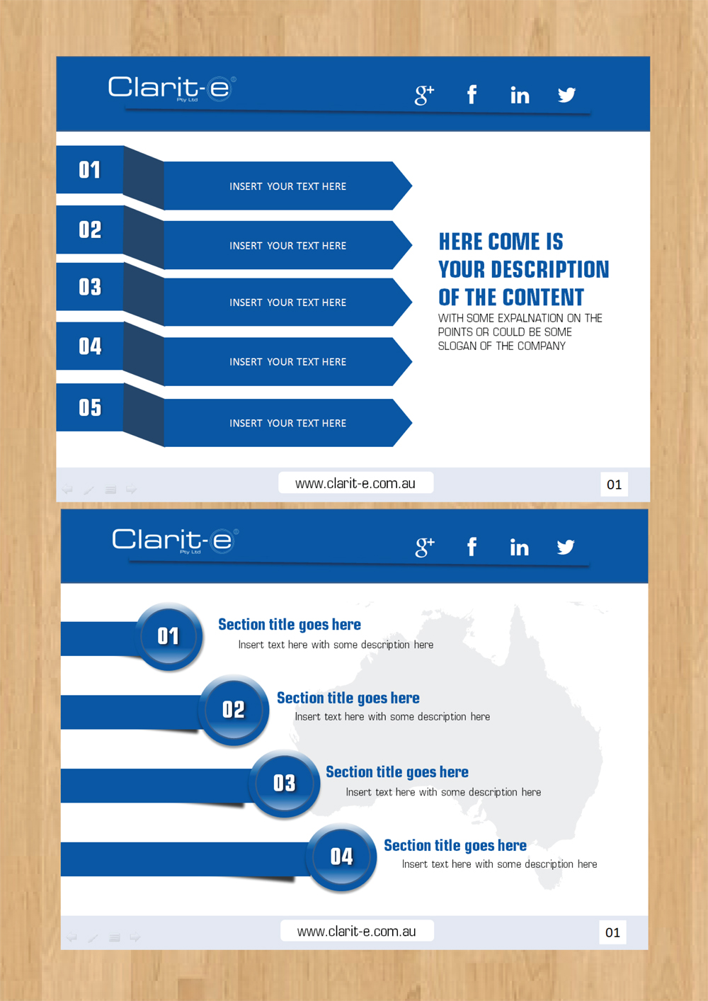 PowerPoint-Design von rkailas für Clarit-e Pty Ltd | Design #5631512