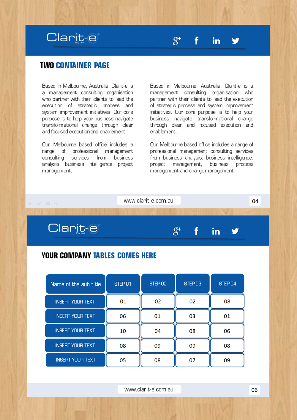PowerPoint-Design von rkailas für Clarit-e Pty Ltd | Design #5631523