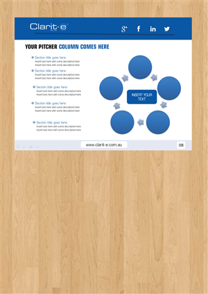 Progressive business consultancy seeking innovative and clever powerpoint design | Diseño de PowerPoint por rkailas