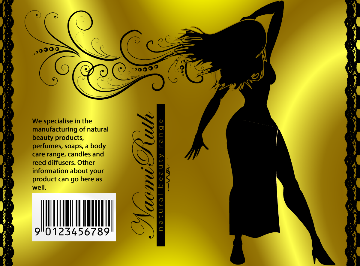 Diseño Gráfico por Flying Spade Graphics para NaomiRuth Natural Beauty Range WA | Diseño #5681507