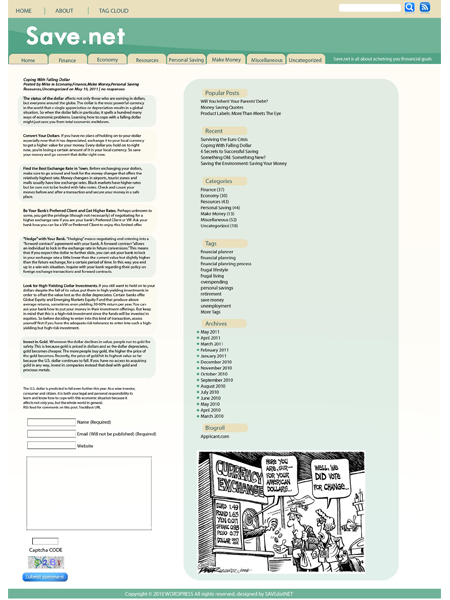 WordPress-Design von James Sylvester für dieses Projekt | Design #297216