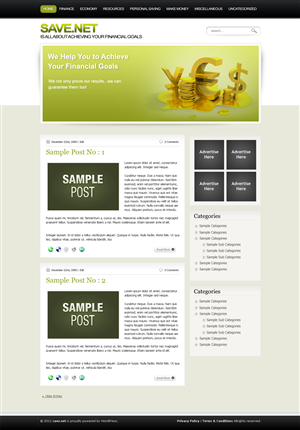 Wordpress Design by Lauren