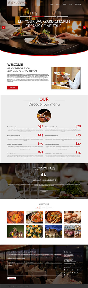 Web Design by iLibart for this project | Design: #5599932