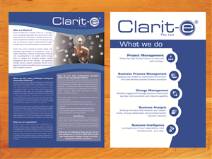 Flyer-Design von Yegeta für Clarit-e Pty Ltd | Design: #5632122