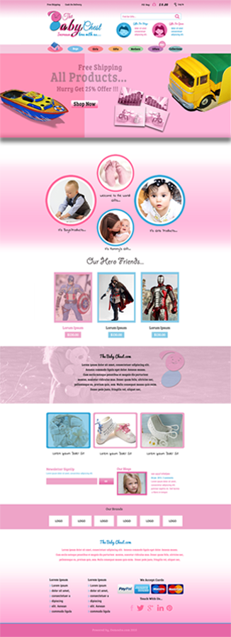Web Design by ravikumarj01 for Unbroken Print | Design #5632737