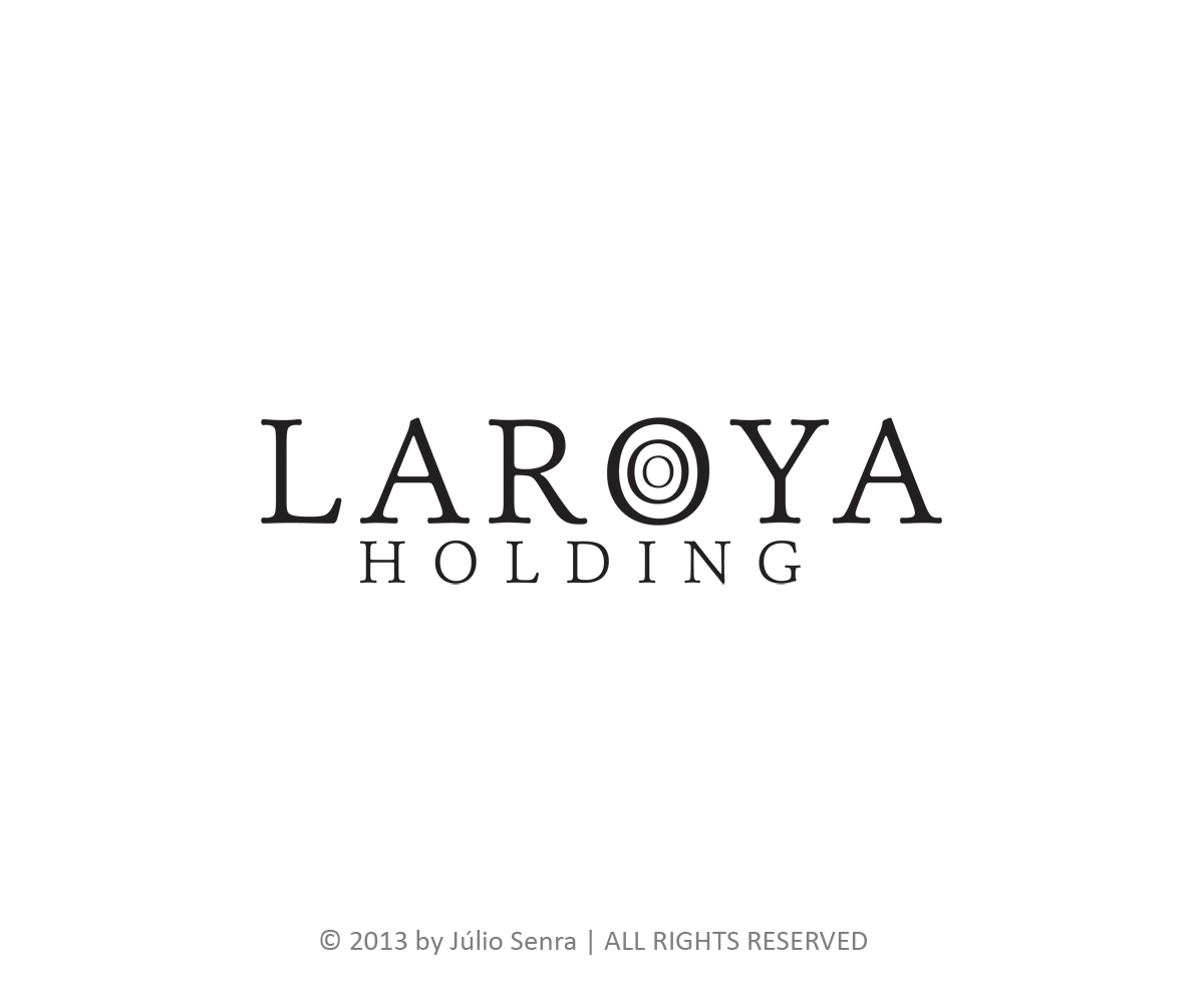 Diseño de Logo por JS Studio para LAROYA HOLDING | Diseño #1554290
