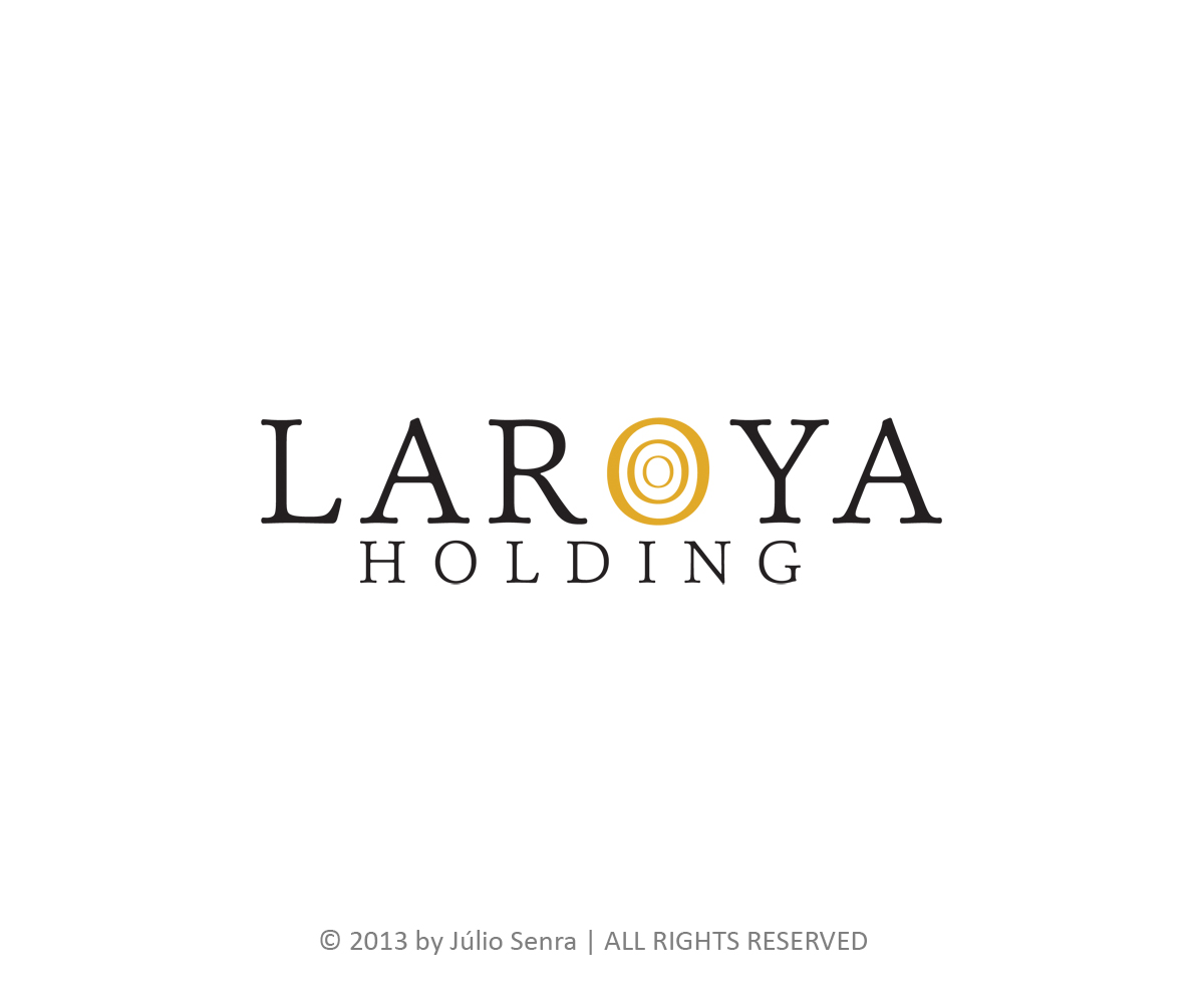 Diseño de Logo por JS Studio para LAROYA HOLDING | Diseño #1556180