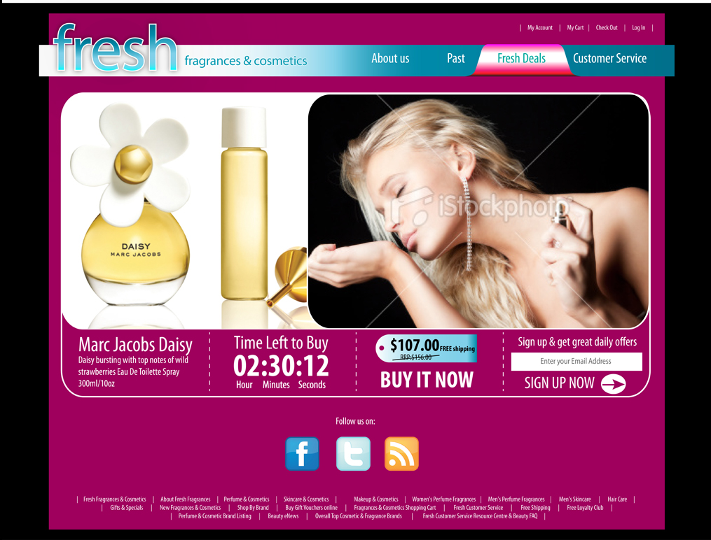 Web Design by ganz abecia for SimpleNet - Fresh Group | Design #330136