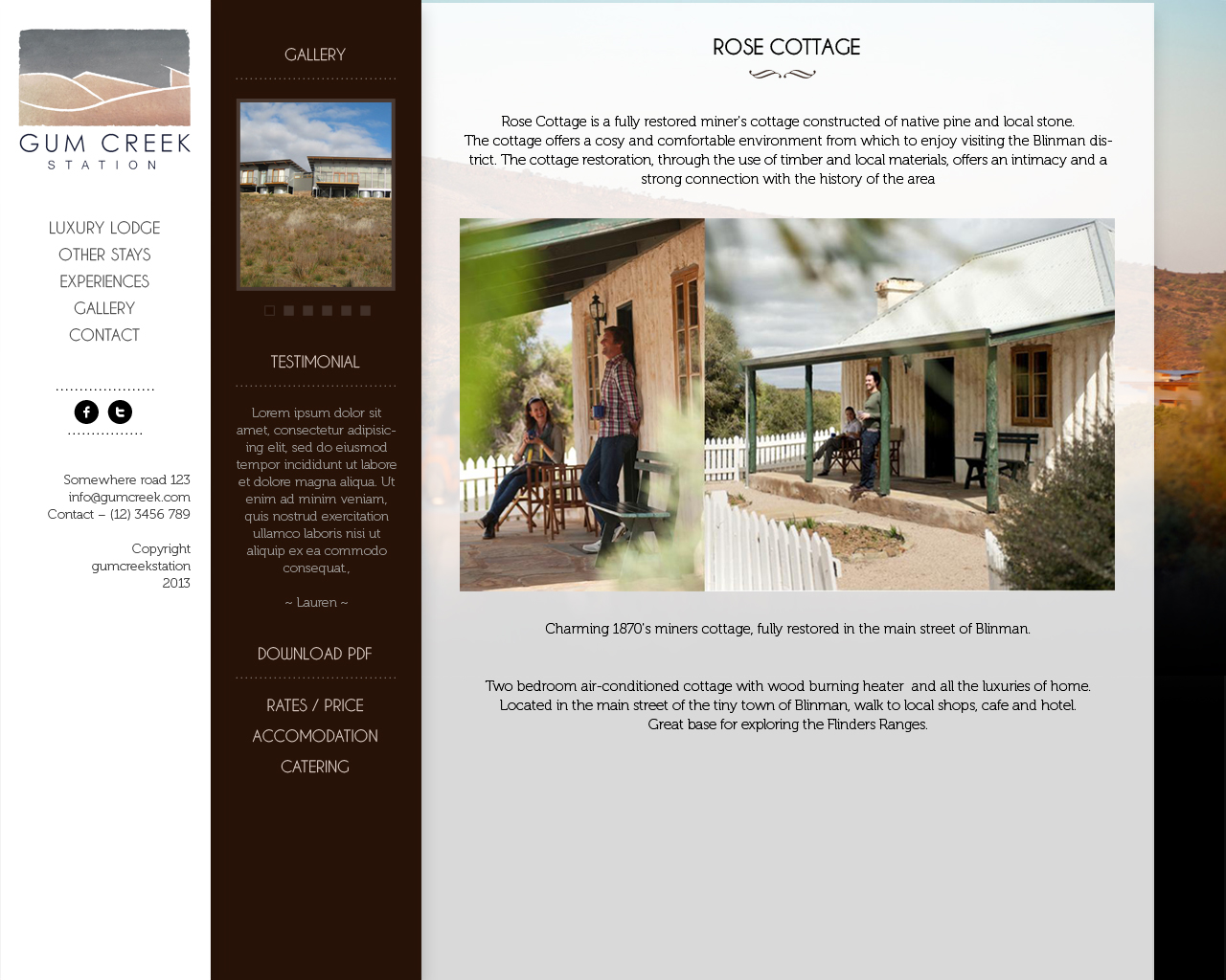 Web Design par Lauren pour ce projet | Design #1549383