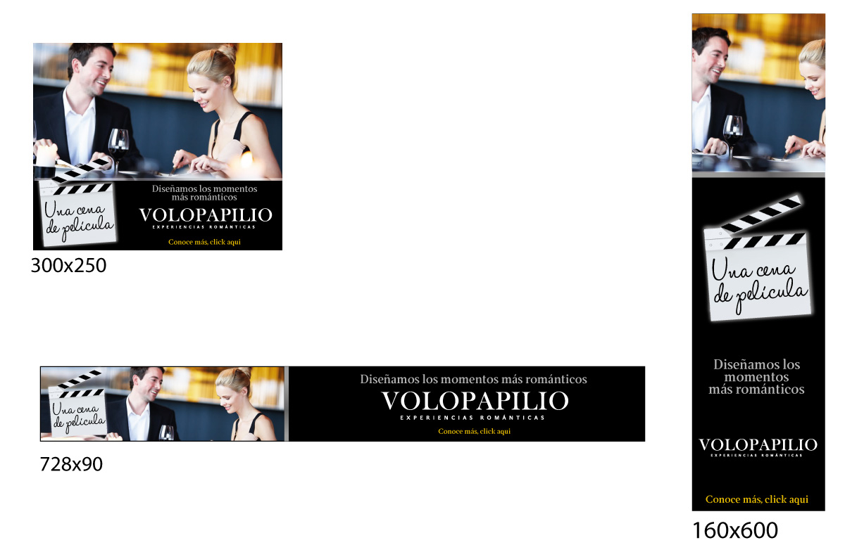 Banner Ad Design by JCR for Ilusiones Románticas S.A. DE C.V. R.F.C. IRO111017MW8 | Design #1563865