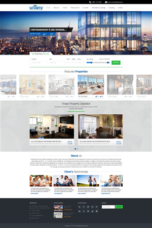 Web Design by ImranArif for Urbany Community Development | Design: #5618247