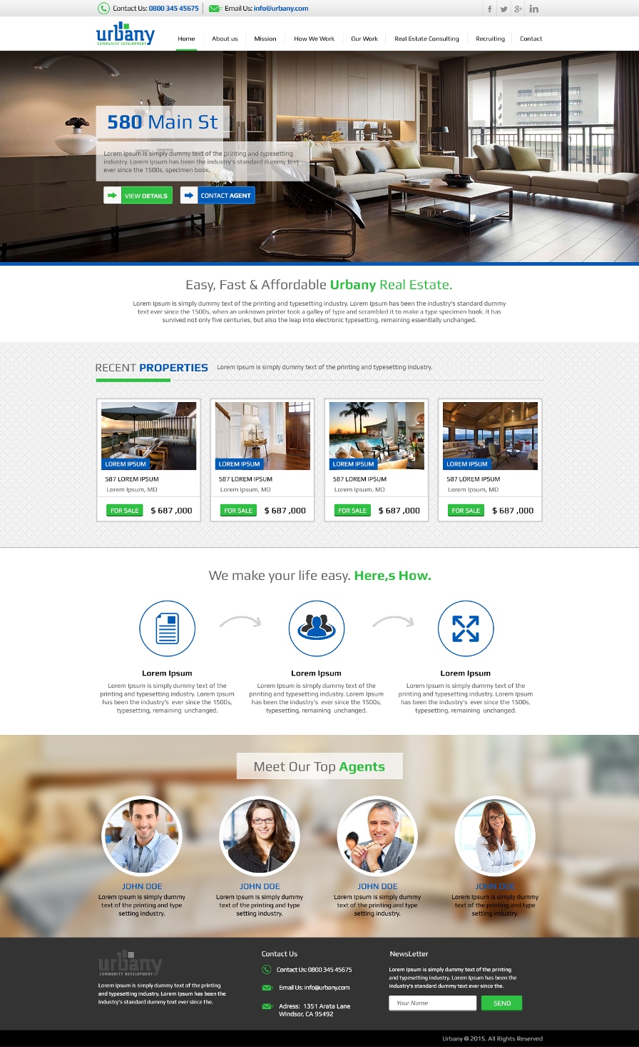 Web Design by ImranArif for Urbany Community Development | Design #5625685