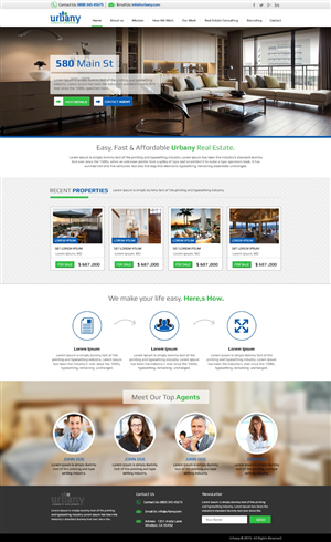 Web Design by ImranArif for Urbany Community Development | Design: #5625685
