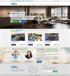 Web Design by ImranArif for Urbany Community Development | Design: #5625687