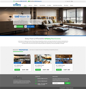 Web Design by ImranArif for Urbany Community Development | Design: #5625690