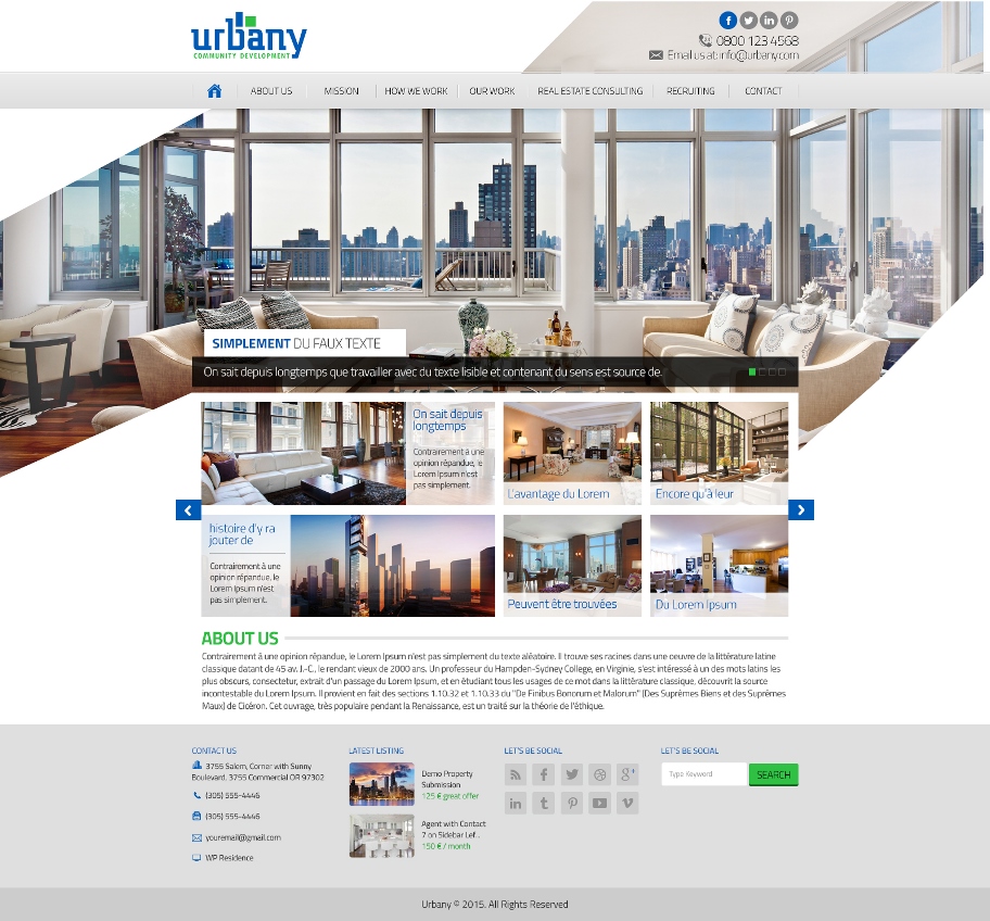 Diseño Web por ImranArif para Urbany Community Development | Diseño #5625694