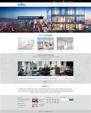 Web Design by ImranArif for Urbany Community Development | Design: #5625696