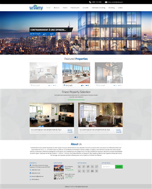 Web Design by ImranArif for Urbany Community Development | Design: #5625702