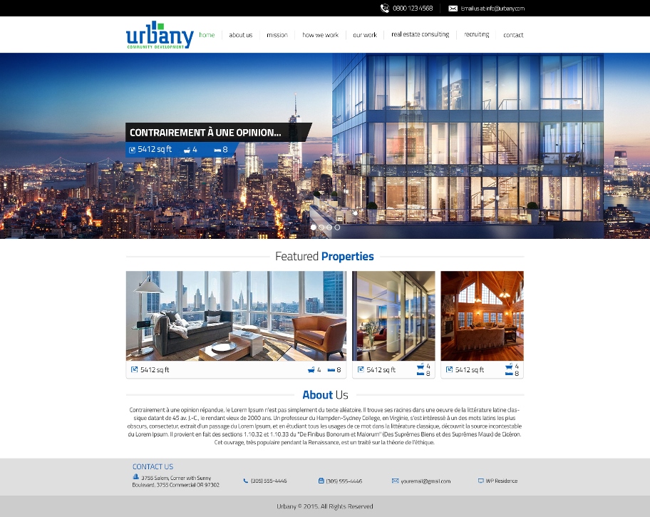 Web Design par ImranArif pour Urbany Community Development | Design #5631901