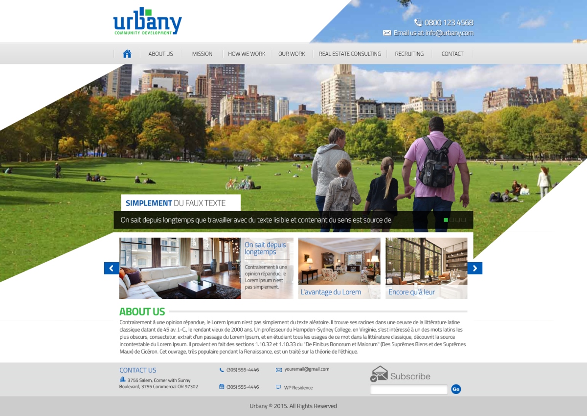 Web Design by ImranArif for Urbany Community Development | Design #5654601