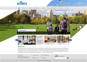 Web Design by ImranArif for Urbany Community Development | Design: #5654601