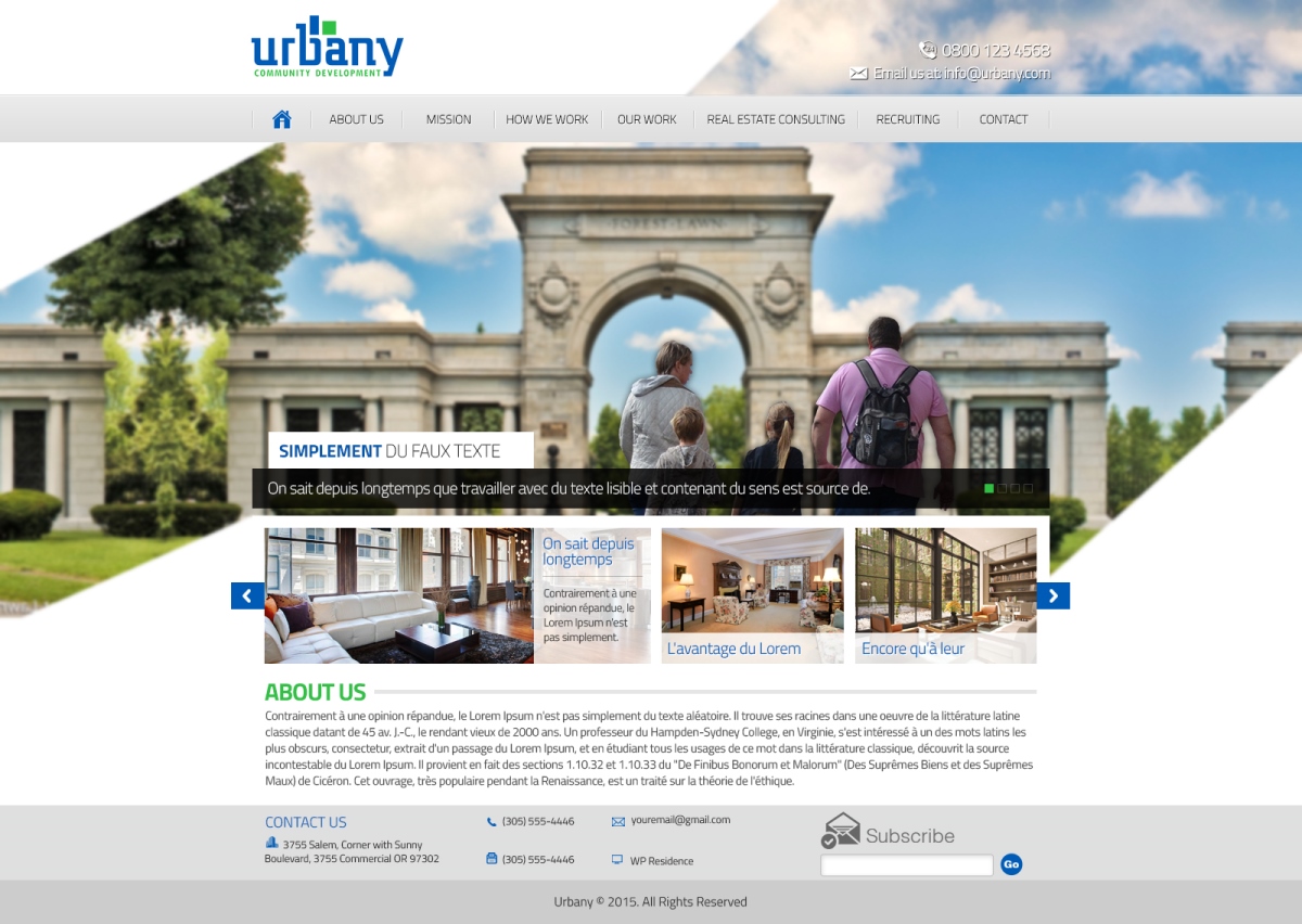 Web Design by ImranArif for Urbany Community Development | Design #5654604