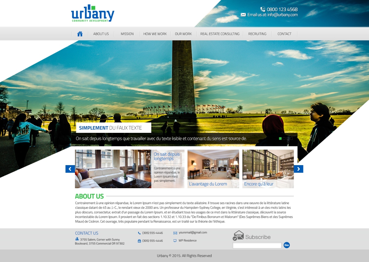 Web Design by ImranArif for Urbany Community Development | Design #5654609