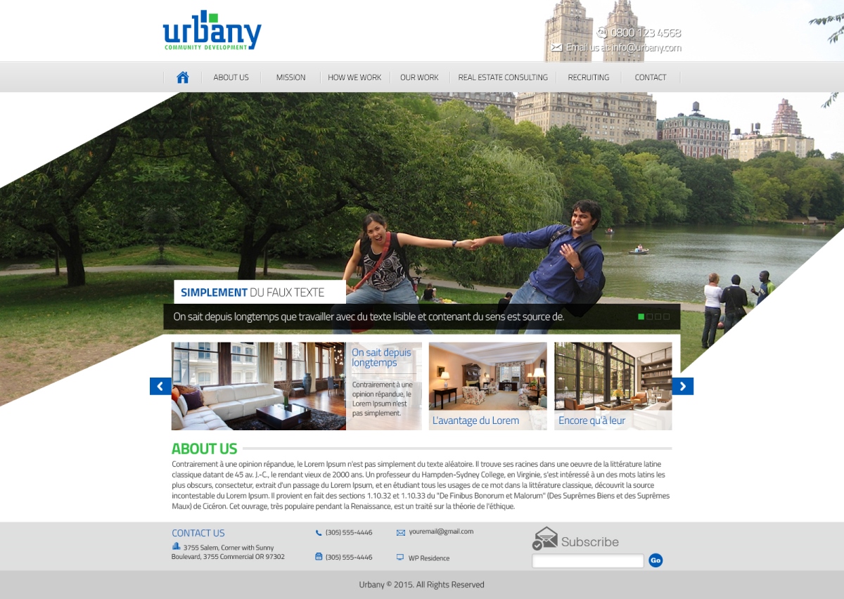 Web Design by ImranArif for Urbany Community Development | Design #5656458