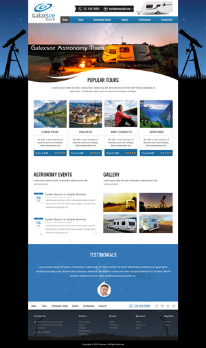 Web Design by OM for this project | Design: #5619320