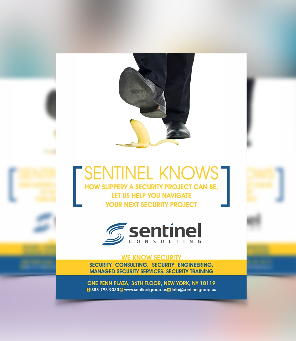 Advertisement Design by cb1318 for Sentinel Consulting, LLC | Design #5602585