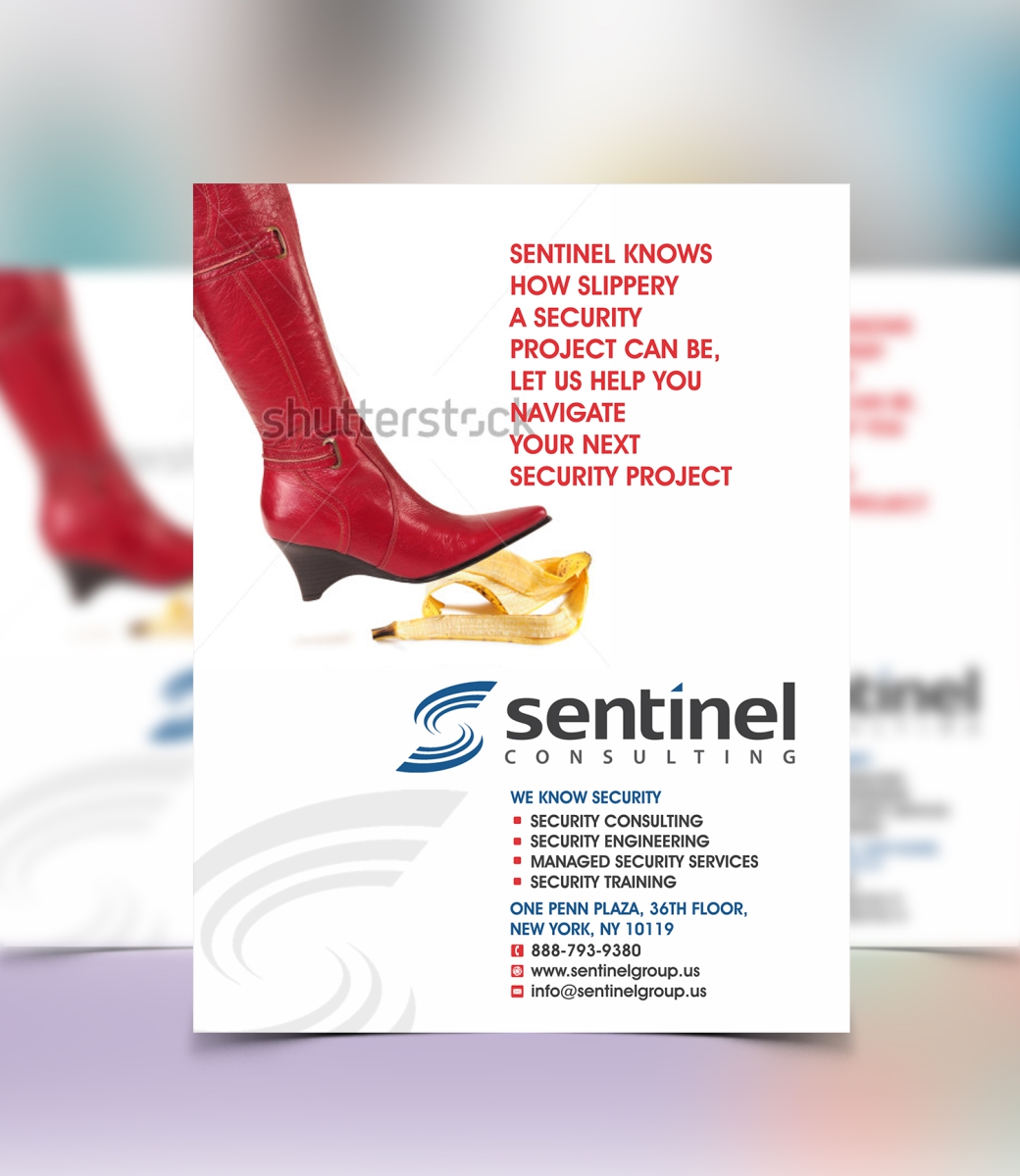 Advertisement Design by cb1318 for Sentinel Consulting, LLC | Design #5602922
